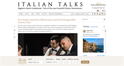 Desktop Screenshot of italiantalks.com